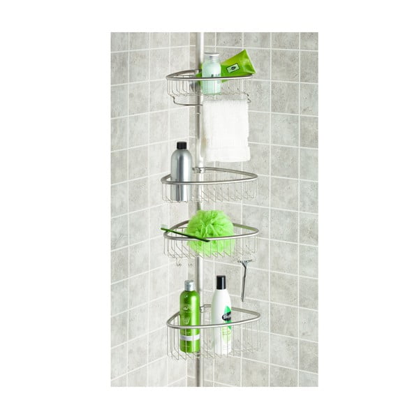 Suport reglabil pentru baie, oțel inoxidabil iDesign Forma-image-4