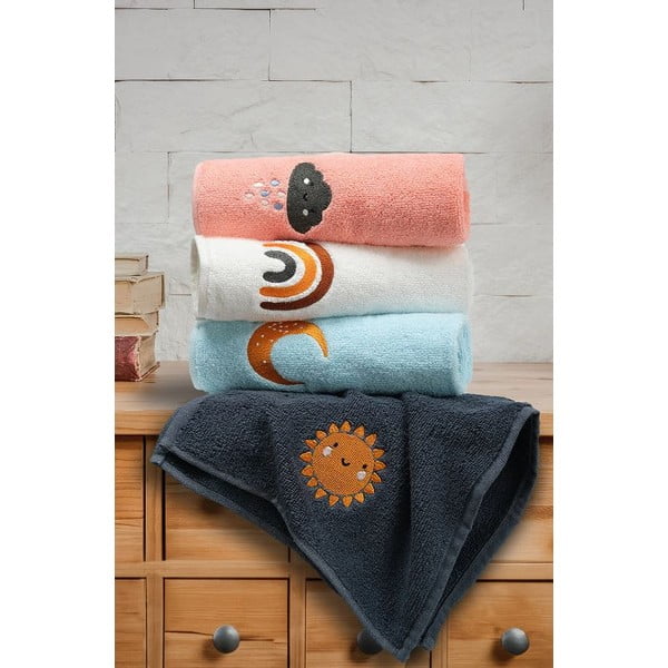 Prosoape 4 buc. din bumbac 30x50 cm – Mila Home-image-2