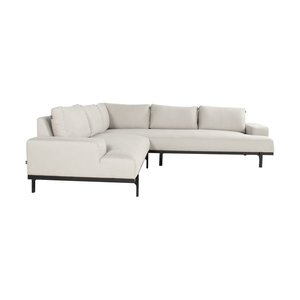 Canapea de grădină gri deschis din aluminiu (cu colț pe partea stângă) Lucas – Hartman-image-3