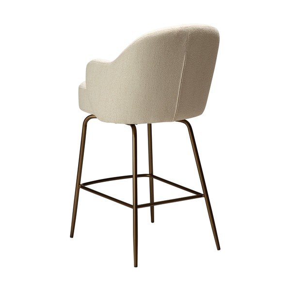 Scaun de bar bej rotativ (înălțime șezut 70 cm) Bae – DAN-FORM Denmark-image-4