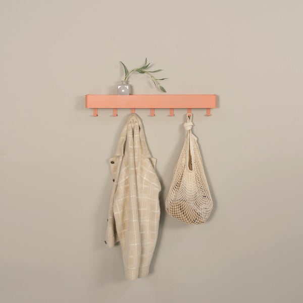 Cuier de perete somon cu raft din metal 72 cm Dax Play – Spinder Design-image-3