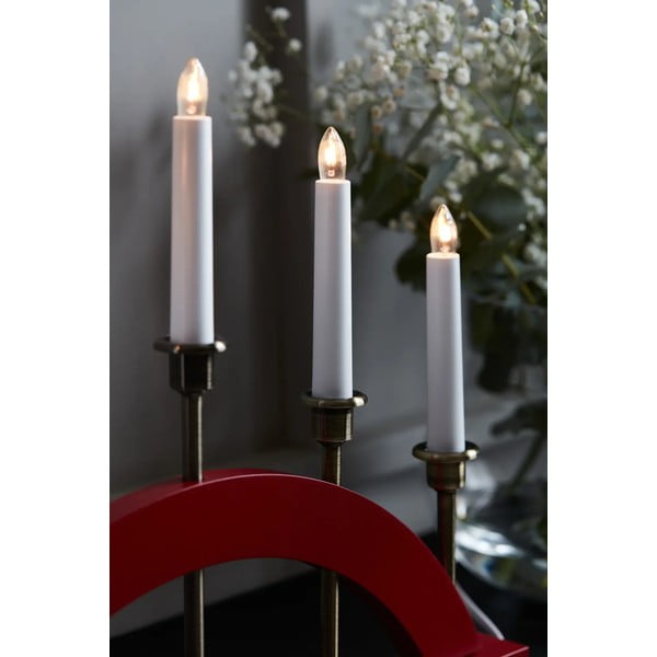 Decorațiune luminoasă de Crăciun roșie Bridge – Markslöjd-image-2