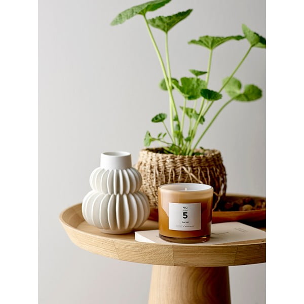 Măsuță auxiliară rotundă cu aspect de lemn de stejar ø 44 cm Luana – Bloomingville-image-2