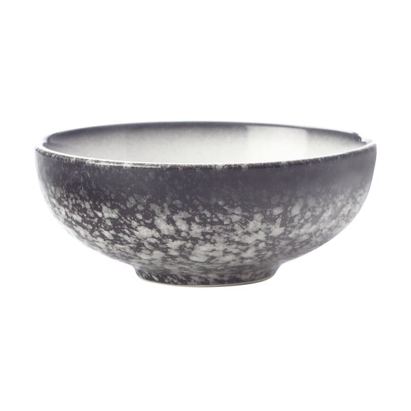 Bol din ceramică Maxwell & Williams Caviar, ø 11 cm, alb - negru