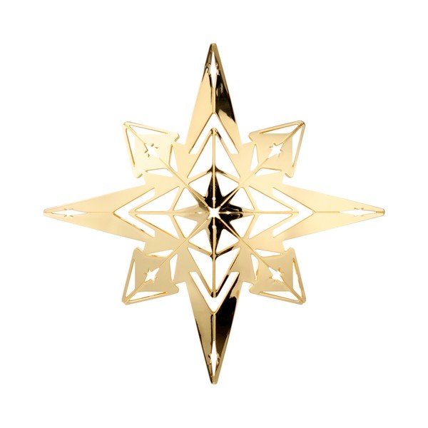 Decorațiune de Crăciun suspendată aurie Kähler Design-image-2