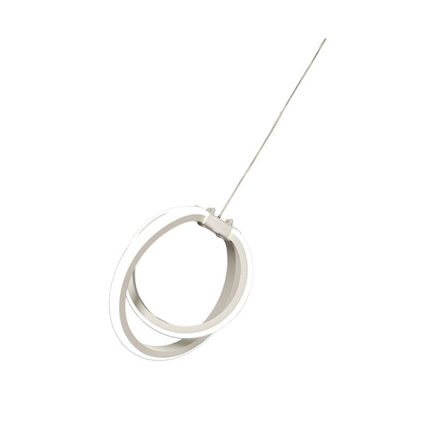 Lustră albă LED din metal ø 25 cm Sezen – Squid Lighting-image-3