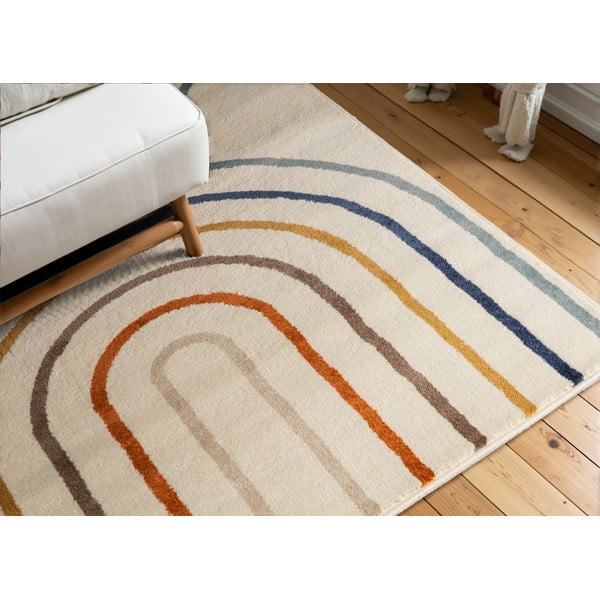 Covor pentru copii crem 120x170 cm Double Rainbow – Hanse Home-image-1