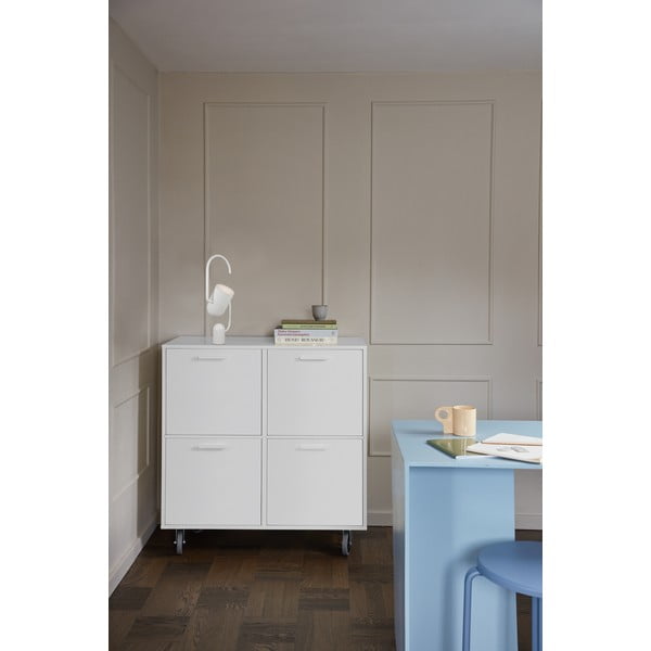 Comodă alb joasă 89x82 cm Keep by Hammel - Hammel Furniture-image-1