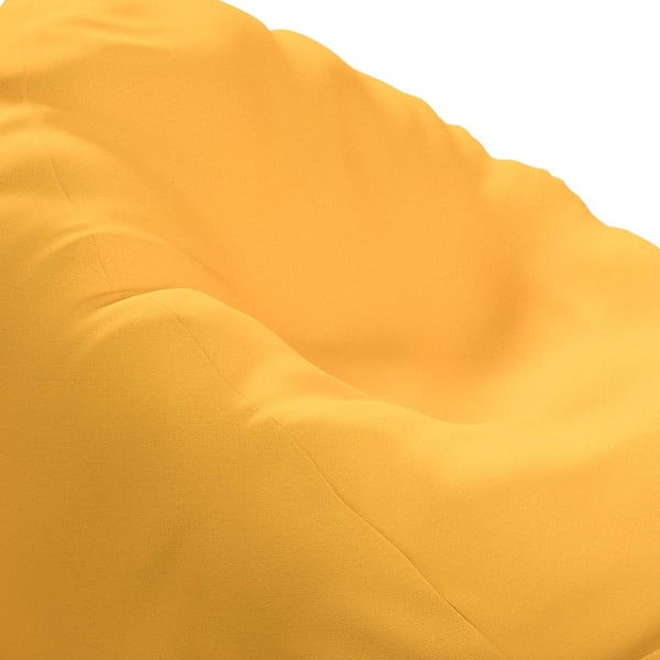 Fotoliu bean bag galben Happiness - Yellow Tipi-image-1
