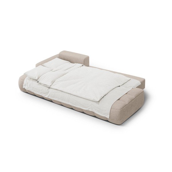 Colțar maro deschis extensibil/cu spațiu de depozitare (cu colț pe partea stângă/cu șezlong) Linz – Cosmopolitan Design-image-4