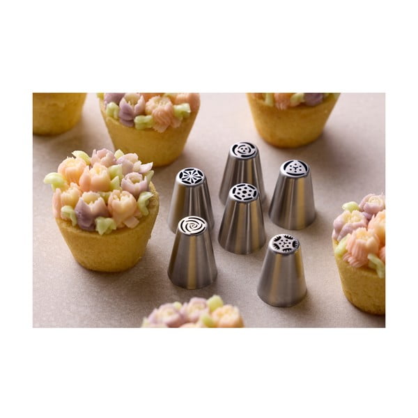 Ustensile pentru decorat număr de atașamente 7 buc. Flower – Blomsterbergs-image-2