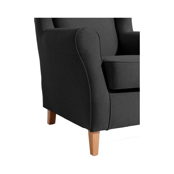 Fotoliu Max Winzer Lorris Black, negru-image-4