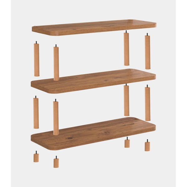 Bibliotecă  80x75 cm Step – Kalune Design-image-2