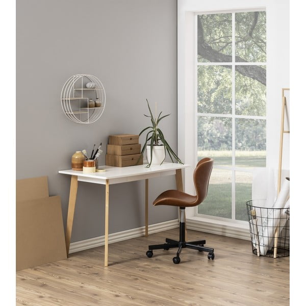 Scaun birou Actona Batilda, maro coniac-image-1