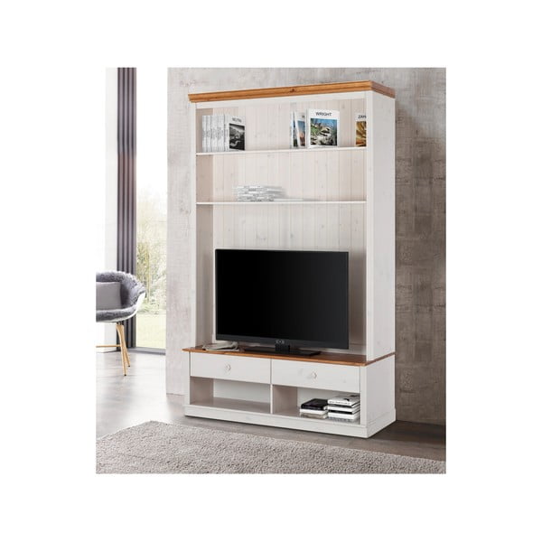 Set TV alb din lemn de pin 140x223 cm Anita – Støraa-image-2