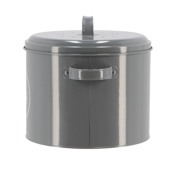 Recipient pentru deșeuri compostabile gri 6,3 l Secret Du Potager – Esschert Design-image-3