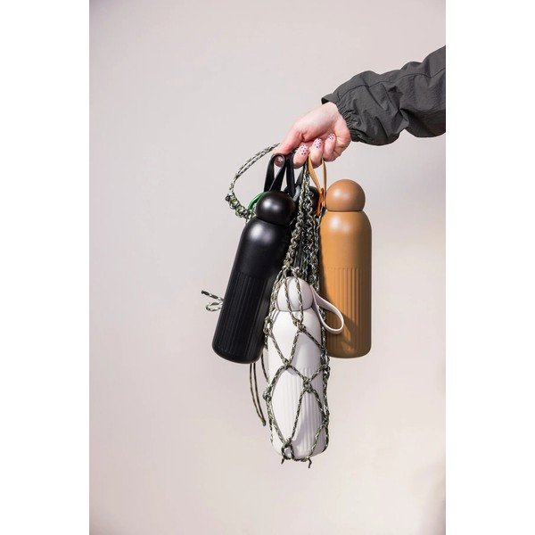 Sticlă termică maro cu pai din oțel inoxidabil 500 ml Tekla – Sagaform-image-4