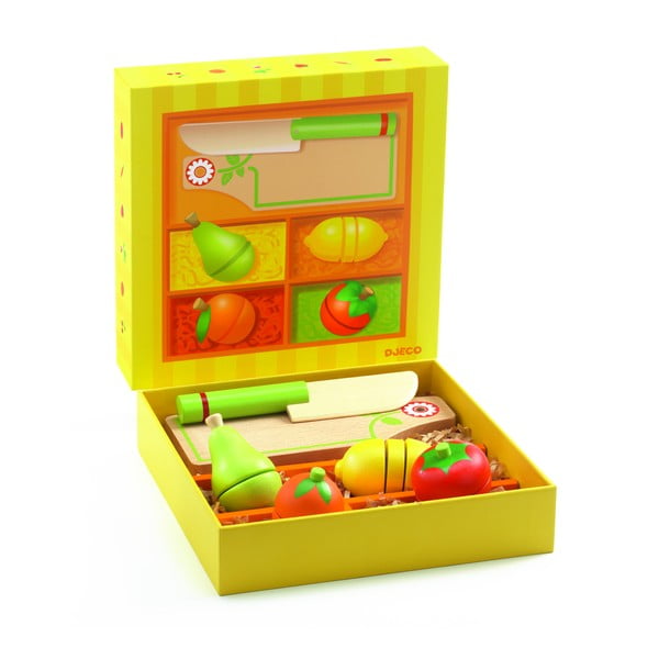 Set ustensile feliere fructe pentru copii Djeco Fruit-image-2