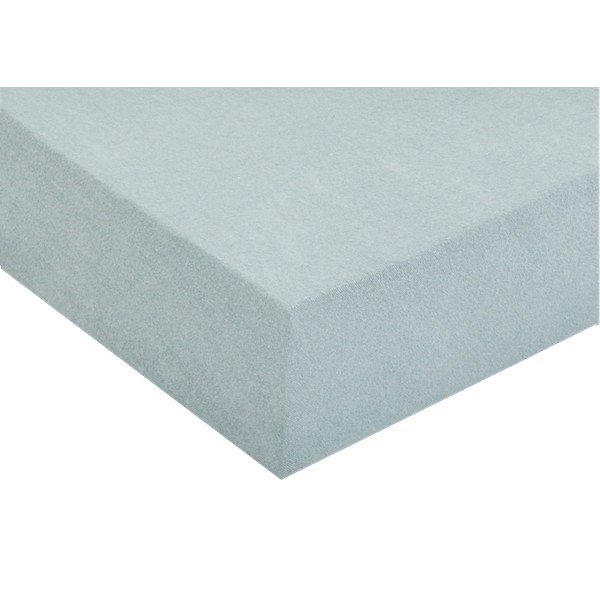Cearceaf gri din frotir 200x220 cm 