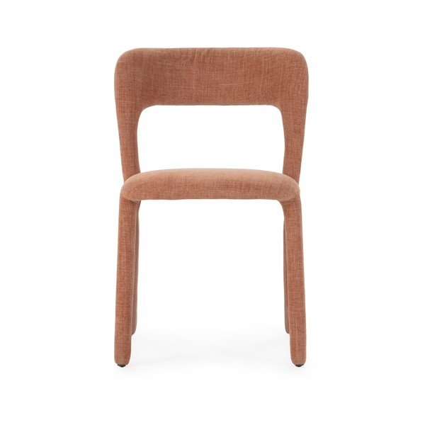 Scaun de living teracotă tapițat Lilia – MOME-image-3