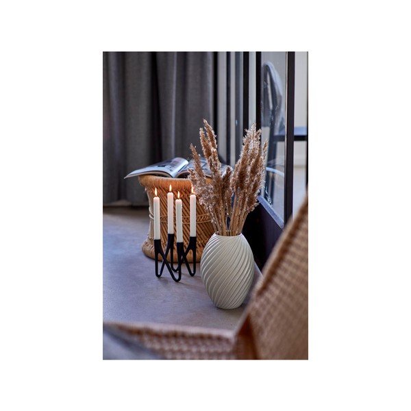 Vază din porțelan Morsø River, înălțime 26 cm, alb-image-3