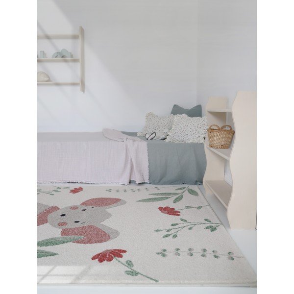 Covor pentru copii crem 120x170 cm Poly – Nattiot-image-3