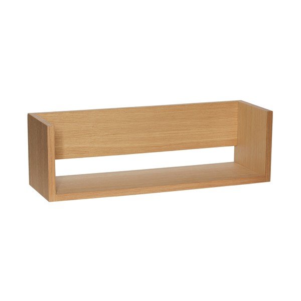 Raft în culoare naturală cu aspect de lemn de stejar 64 cm Gap – Hübsch