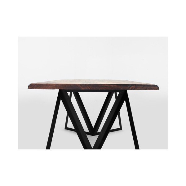 Masă cu blat din lemn de pin Custom Form Sherwood Dark, 240 x 100 cm-image-3