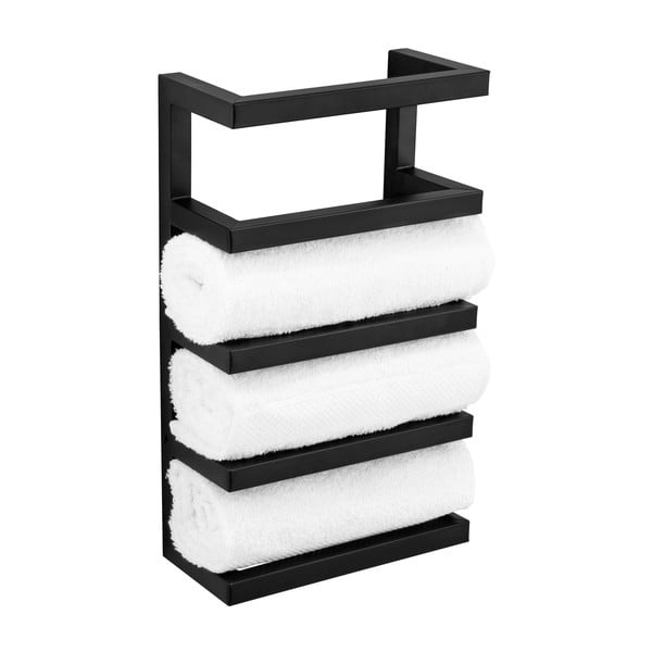 Suport de perete pentru prosoape din oțel Fondiro - Wenko-image-1