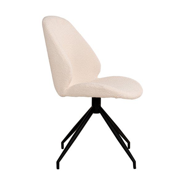 Scaune de dining crem 2 buc. Monte Carlo – House Nordic-image-1