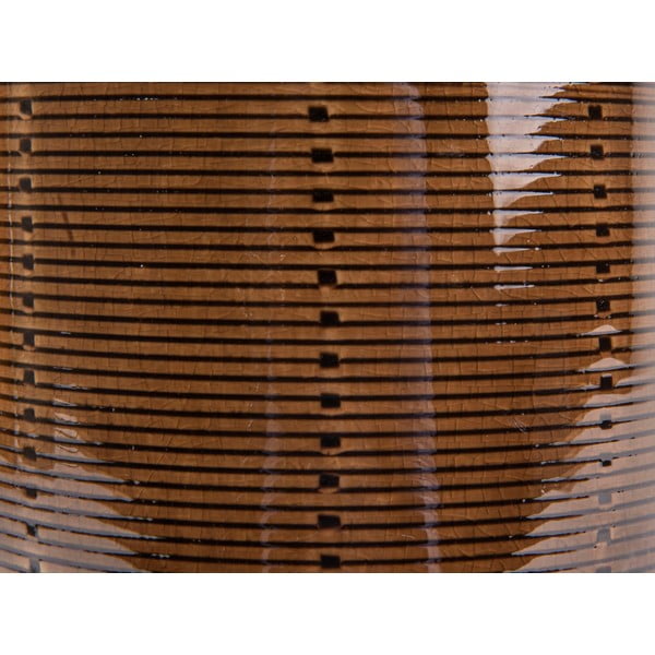 Vază din ceramică PT LIVING Bottle, înălțime 14 cm, maro-image-3