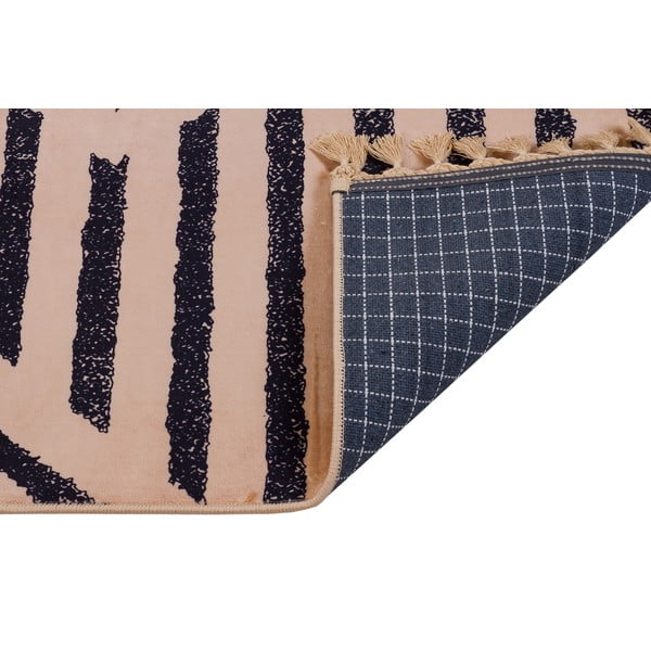 Covor lavabil bej 150x80 cm - Vitaus-image-2