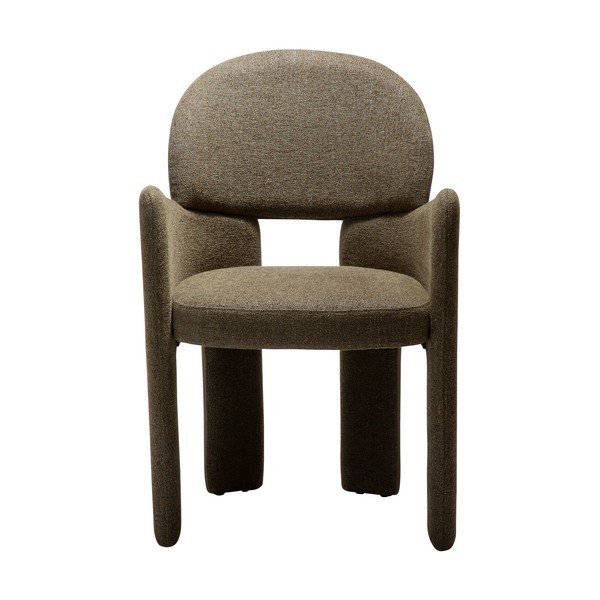 Scaun de living kaki cu cotiere Aole – DAN-FORM Denmark-image-1