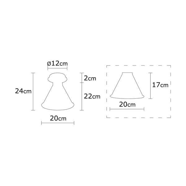 Plafonieră neagră/aurie cu abajur din metal ø 20 cm Tramino – Opviq lights-image-4
