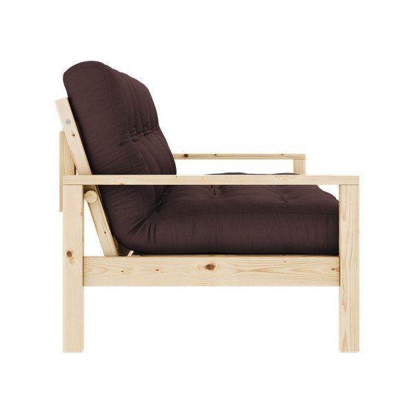 Canapea maro închis extensibilă 205 cm Knob – Karup Design-image-4