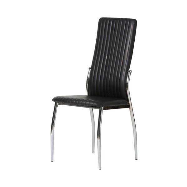 Scaun dining Marckeric Alison, negru-image-3