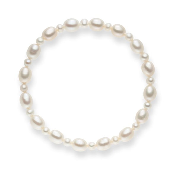 Brățară cu perle Nova Pearls Copenhagen Chantal, lungime 19 cm