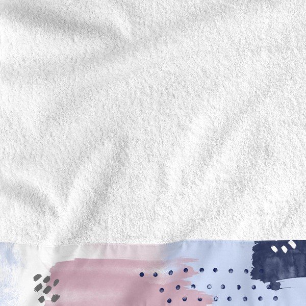 Set 2 prosoape din bumbac Blanc Tempera-image-1