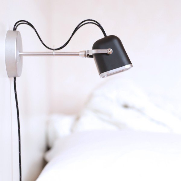 Aplică perete SwabDesign Mob, neagră-image-4