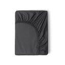 Cearșaf elastic din bumbac satinat HIP, 160 x 200 cm, gri