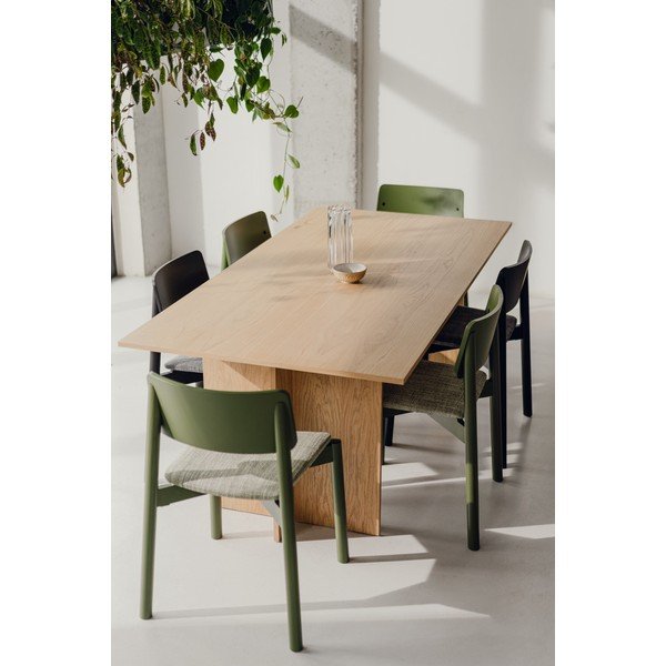 Scaun de dining verde stivuibil Wem – noo.ma-image-4