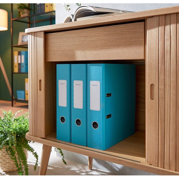 Biblioraft cu înveliș moale Leitz Cosy, A4, albastru-image-3