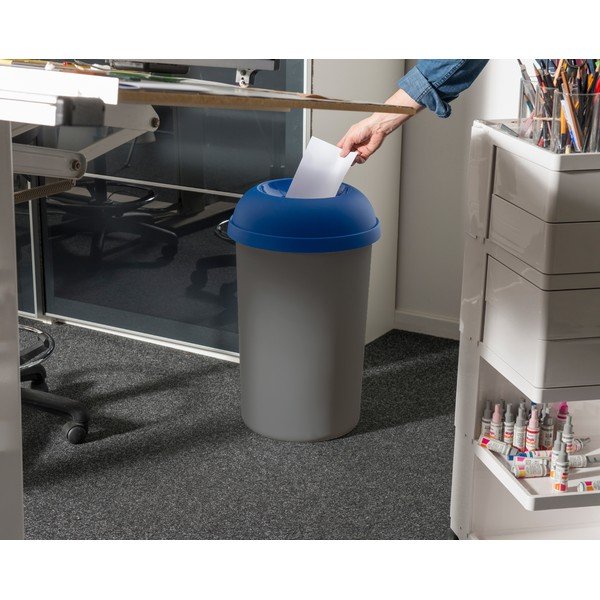 Set de capace pentru coșul de gunoi 3 buc. pentru reciclare din plastic – Addis-image-1