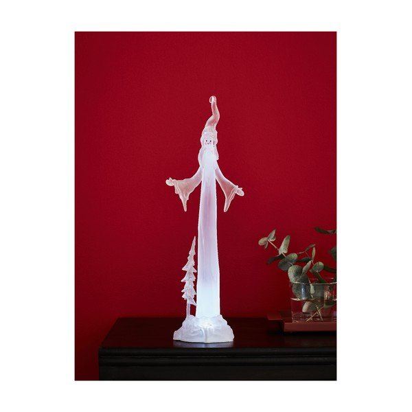 Decorațiune luminoasă cu LED Markslöjd Frosty, înălțime 36 cm, alb-image-1
