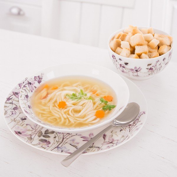 Serviciu de masă 18 buc. din porțelan Louka – Orion-image-2