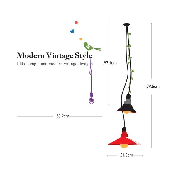 Autocolant Ambiance Colored Lamps-image-4