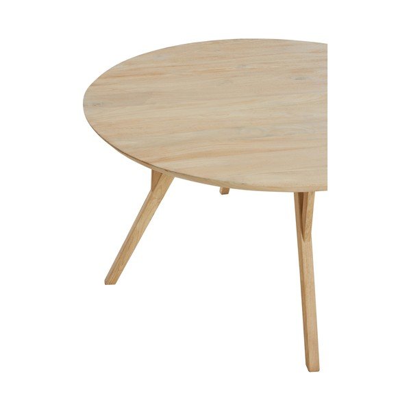 Masă de dining rotundă din lemn de mango ø 120 cm Quenza – Light & Living-image-3