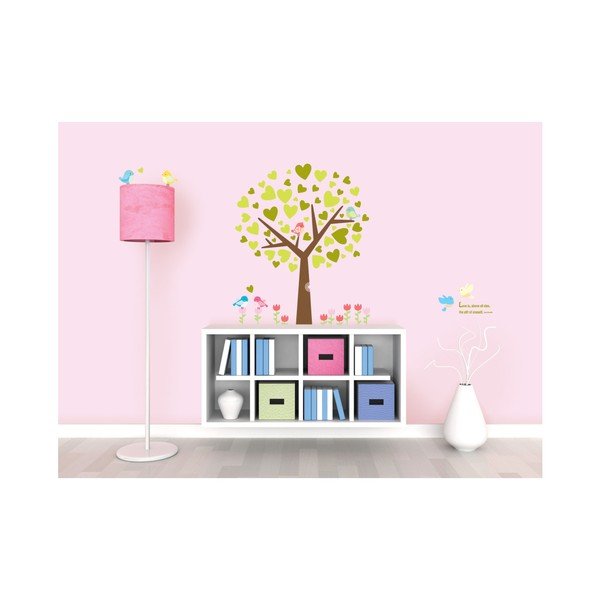 Autocolant Ambiance Tree With Hearts-image-2