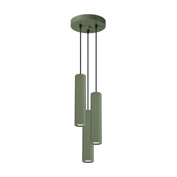 Lustră verde ø 19,5 cm Gleam – Nice Lamps