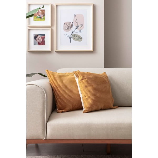 Fețe de pernă 2 buc. din catifea reiată 43x43 cm – Mioli Decor-image-3